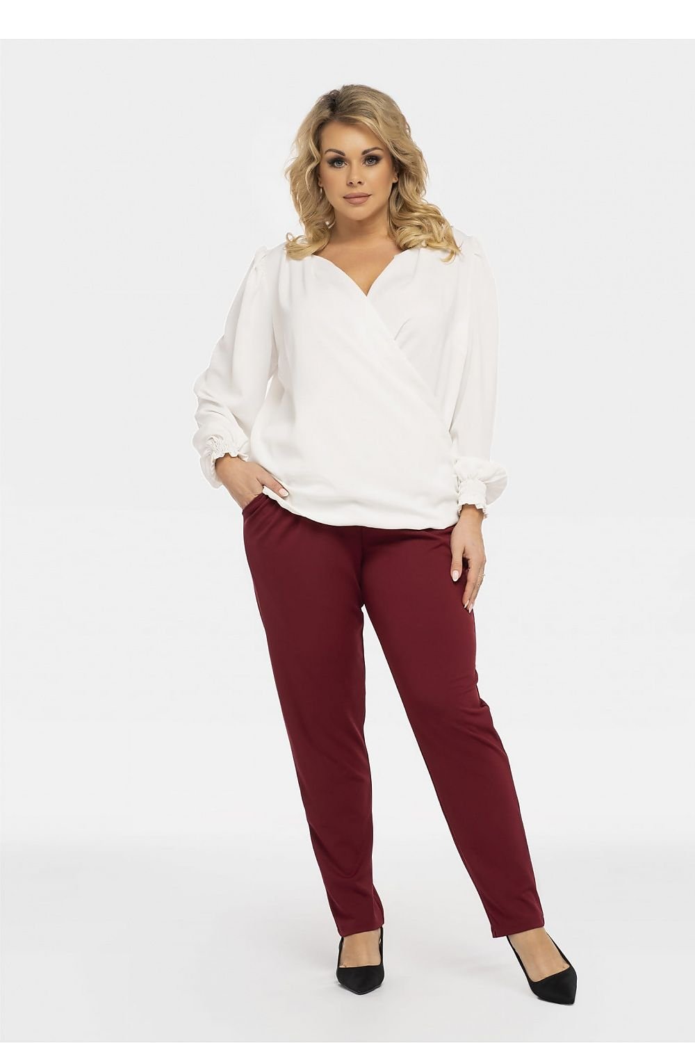 Plus size blouse Karko