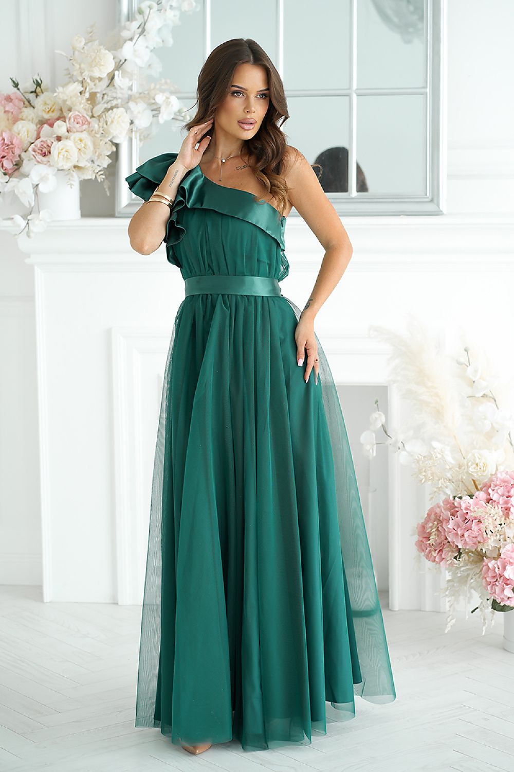 Evening dress Bicotone