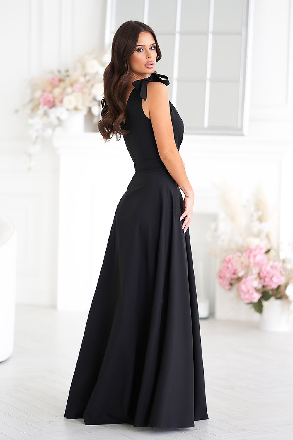 Long dress Bicotone