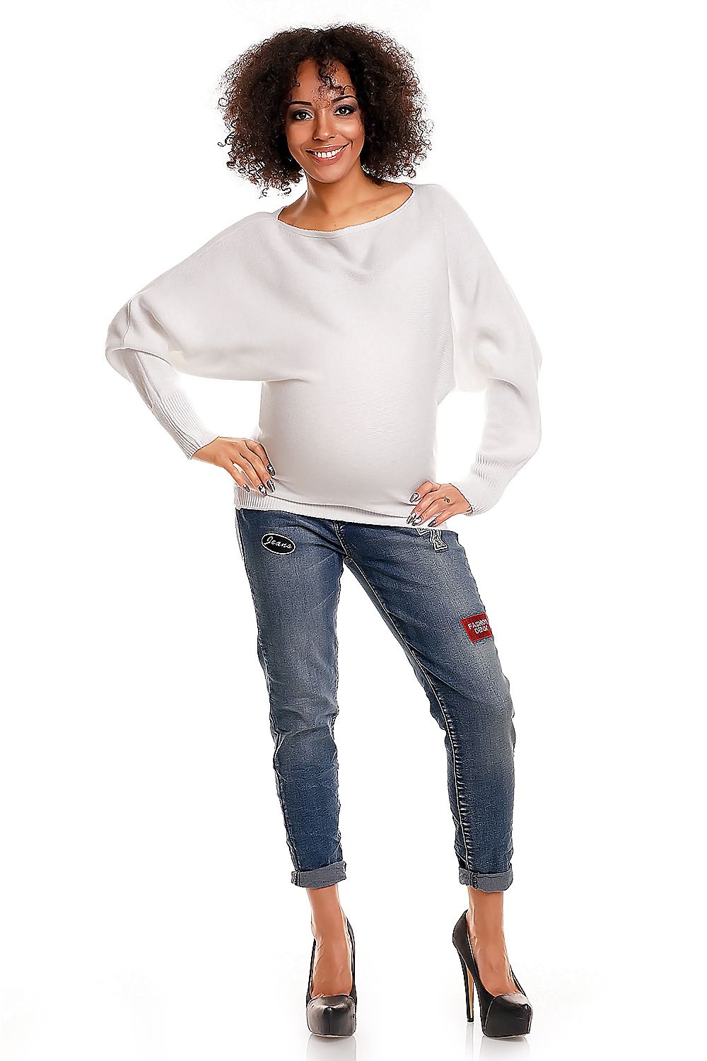  Pregnancy sweater model 84269 PeeKaBoo 