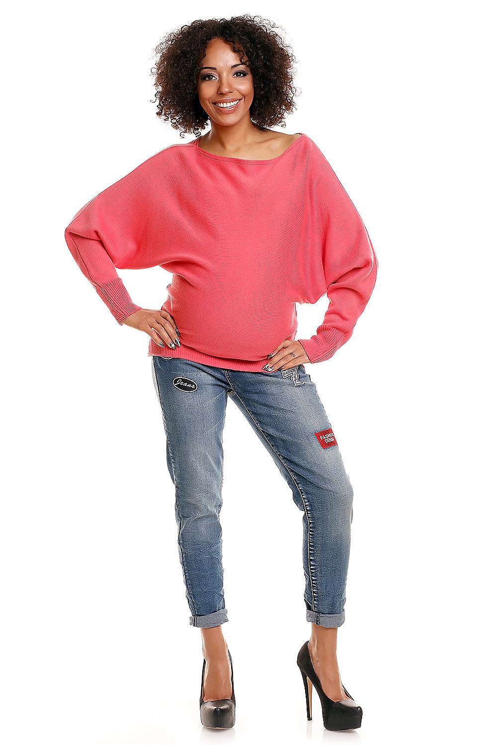  Pregnancy sweater model 84275 PeeKaBoo 