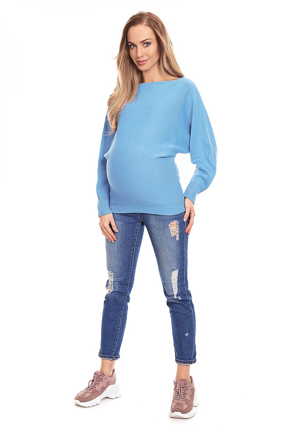  Pregnancy sweater model 94497 PeeKaBoo 