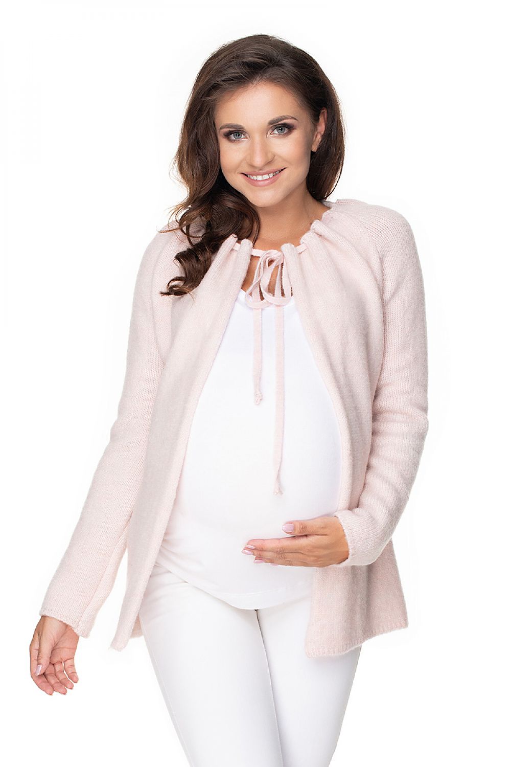  Pregnancy cardigan model 135983 PeeKaBoo 