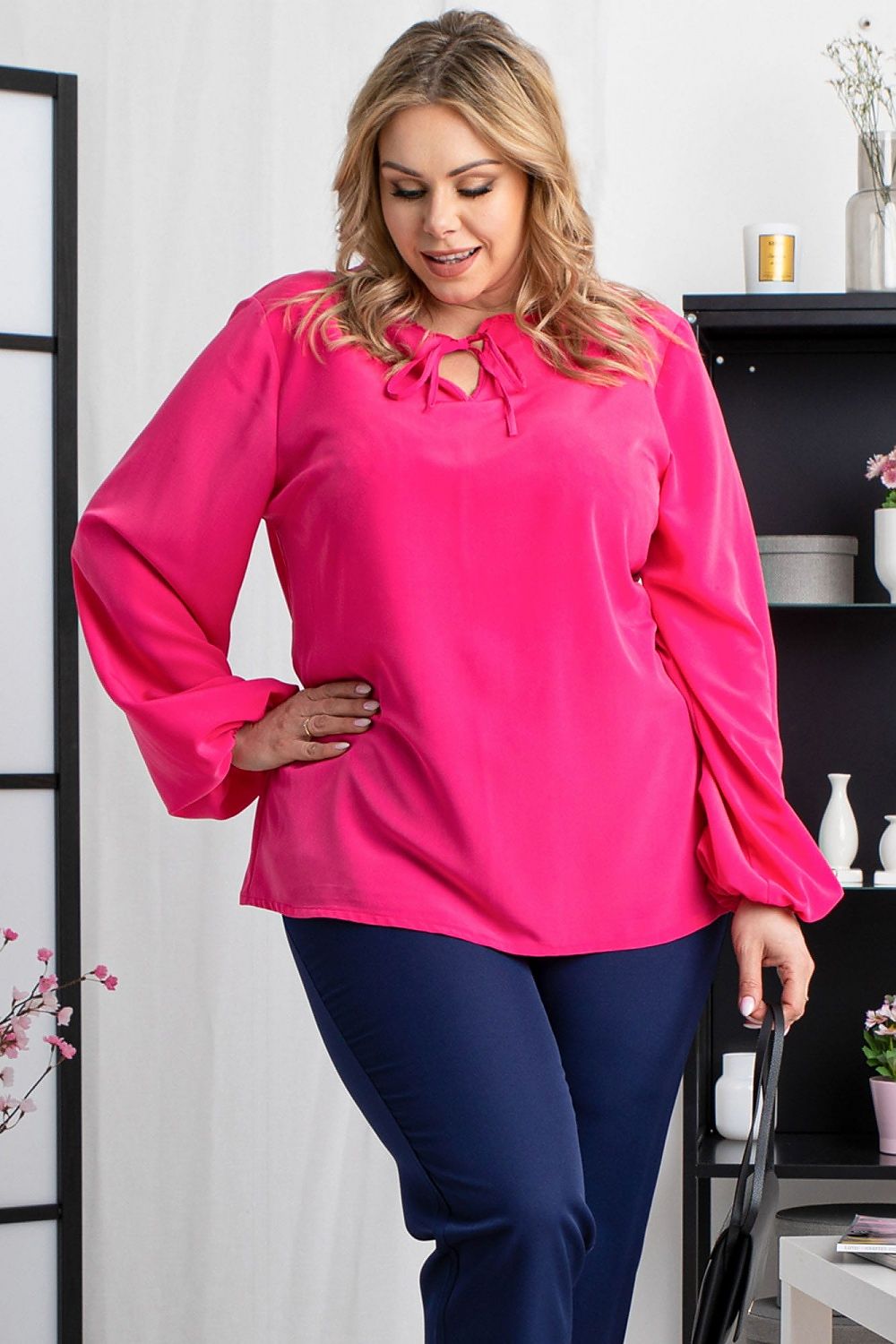 Plus size blouse Karko