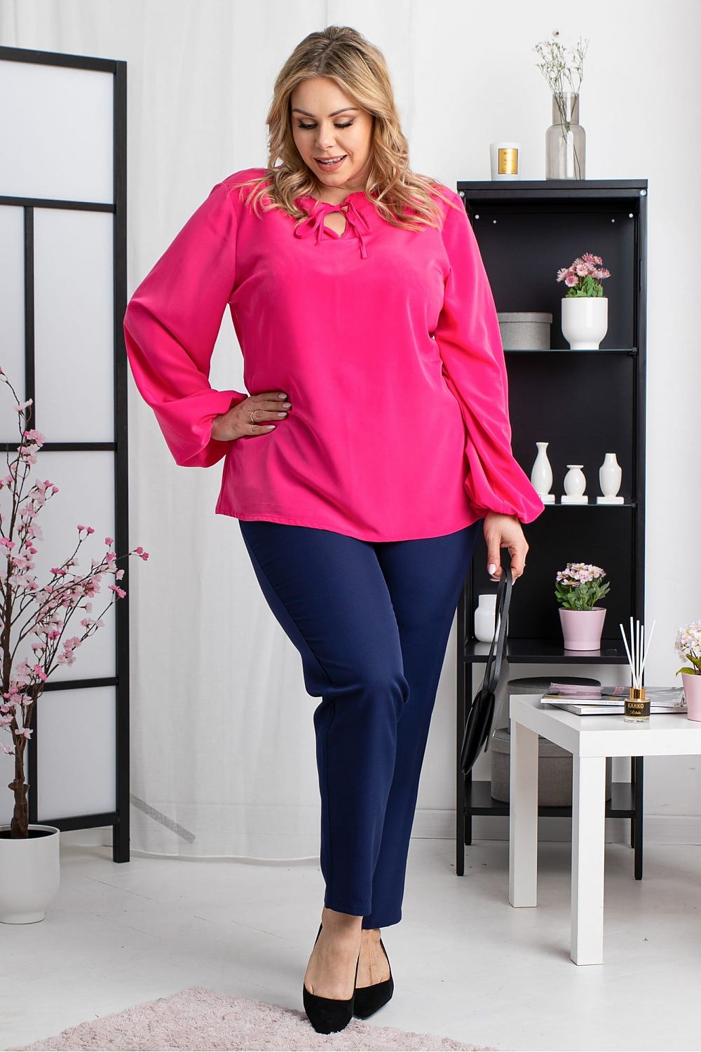 Plus size blouse Karko